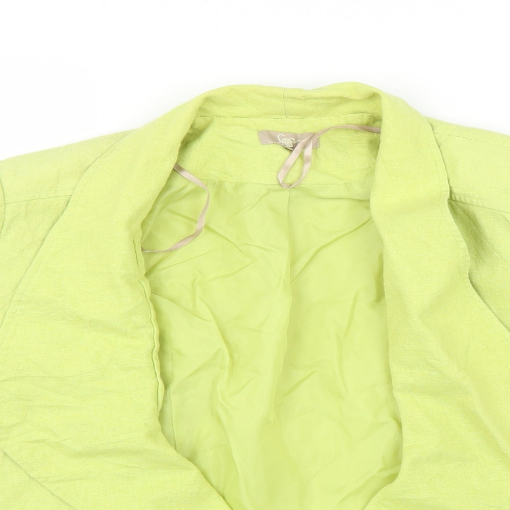 Womens UK Size 14 Soon Blue Jacket