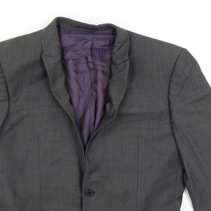 Mens UK Size 38 NEXT Regular Grey Suit Jacket