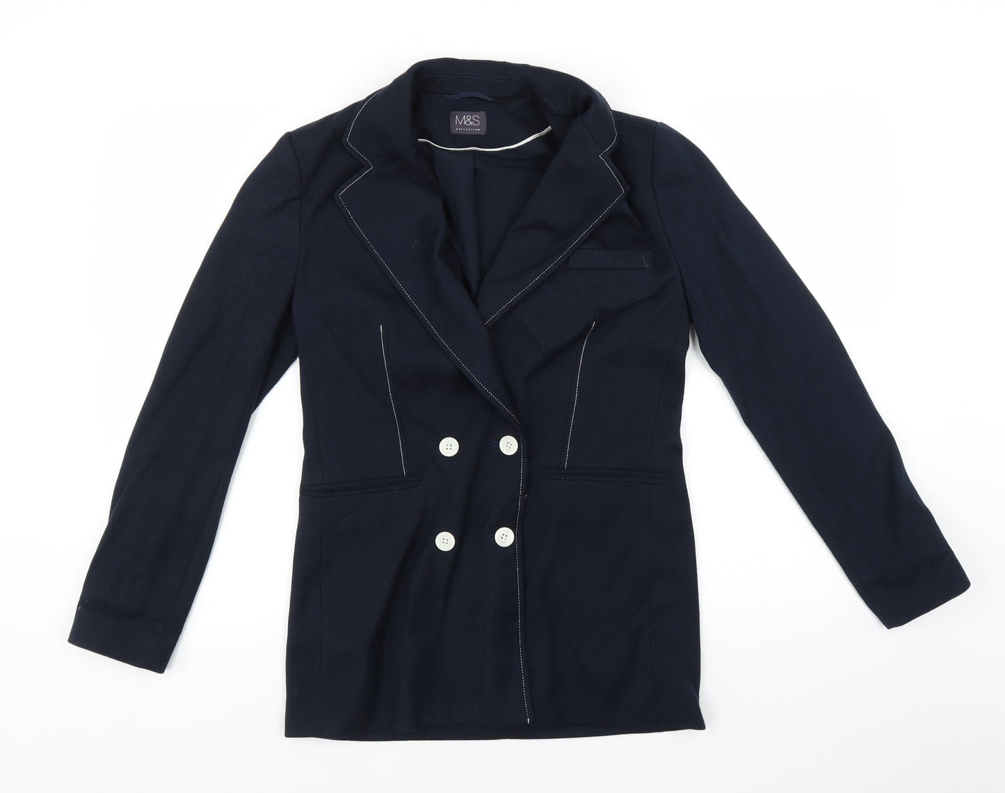 Womens UK Size 6 Marks and Spencer Blue Jacket
