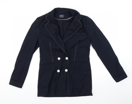 Womens UK Size 6 Marks and Spencer Blue Jacket