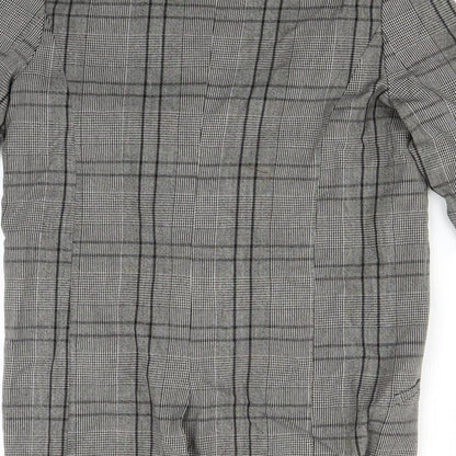 Womens UK Size XS VILA Regular Grey Suit Jacket