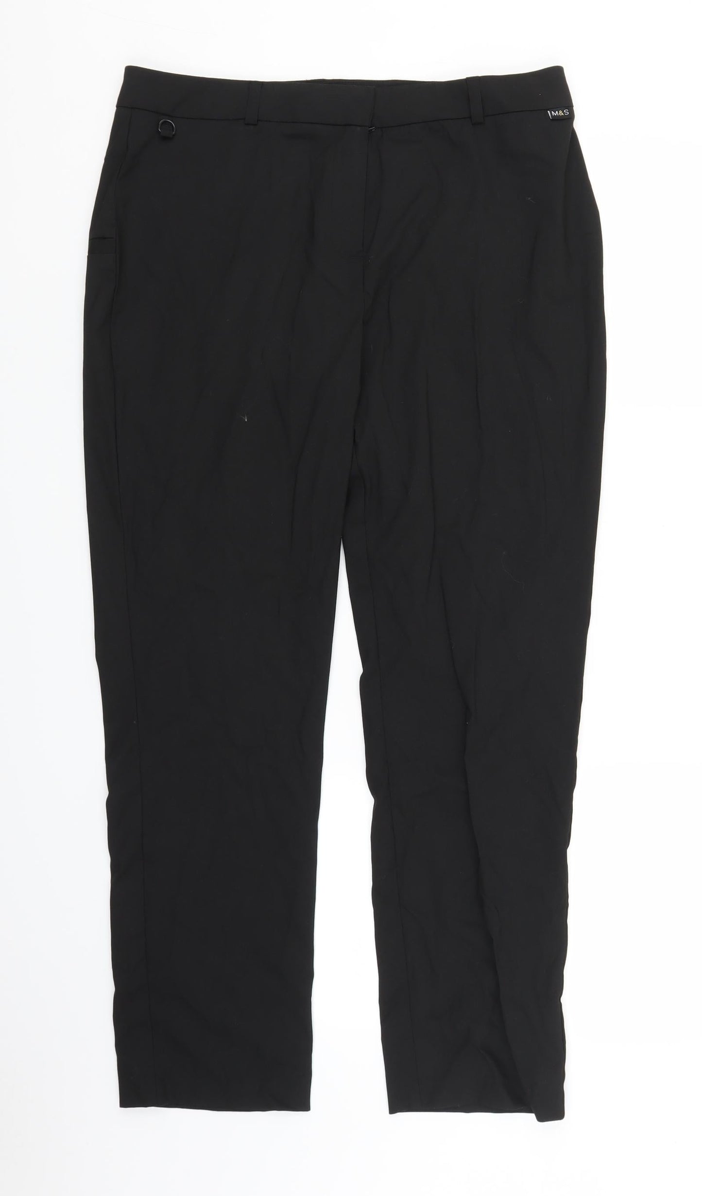 Womens UK Size 14 Incorporatewear Regular Fit  Black Trousers