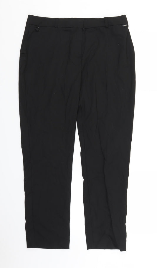 Womens UK Size 14 Incorporatewear Regular Fit  Black Trousers