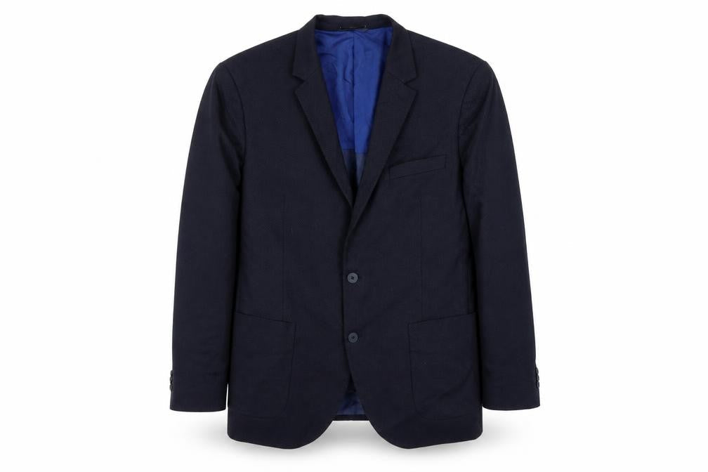 Mens UK Size 44 Marks and Spencer Regular Blue Suit Jacket