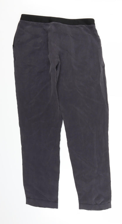 Womens UK Size 12 Topshop Regular Fit  Grey Trousers