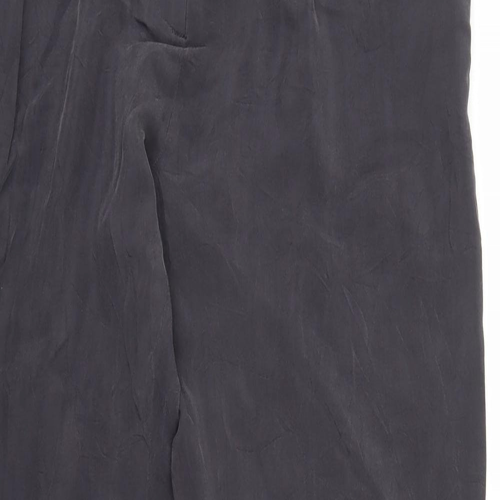 Womens UK Size 12 Topshop Regular Fit  Grey Trousers