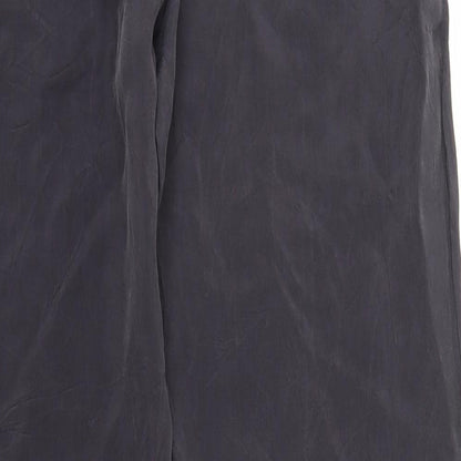 Womens UK Size 12 Topshop Regular Fit  Grey Trousers