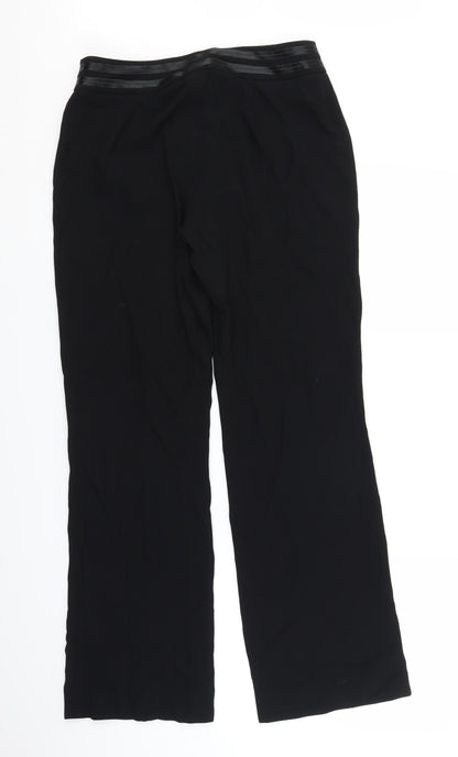 Offshoot Womens Black   Trousers  Size 12 L28 in
