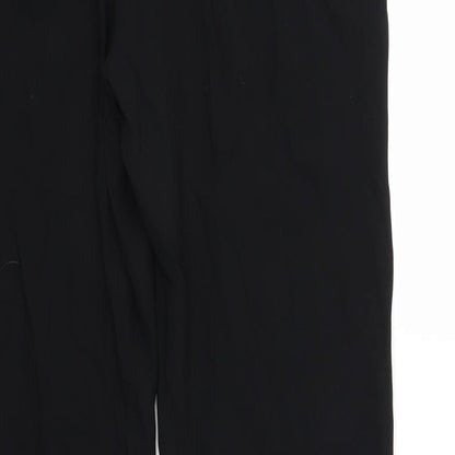 Offshoot Womens Black   Trousers  Size 12 L28 in