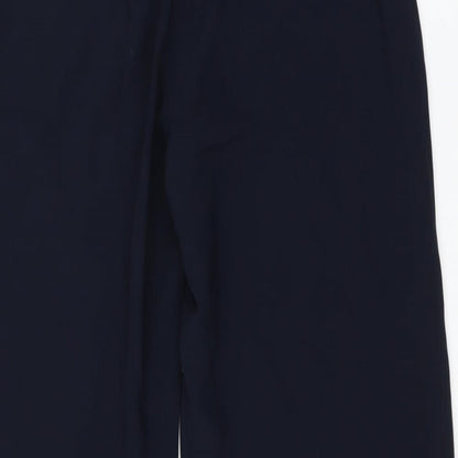 Womens UK Size 16 Marks and Spencer Regular Fit  Blue Trousers