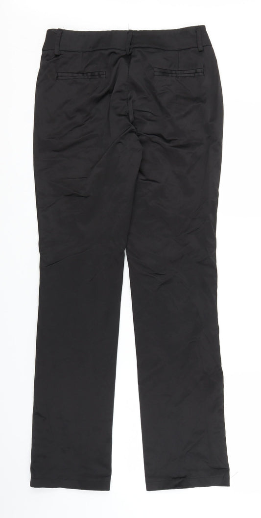 Womens UK Size M Love Regular Fit  Black Trousers