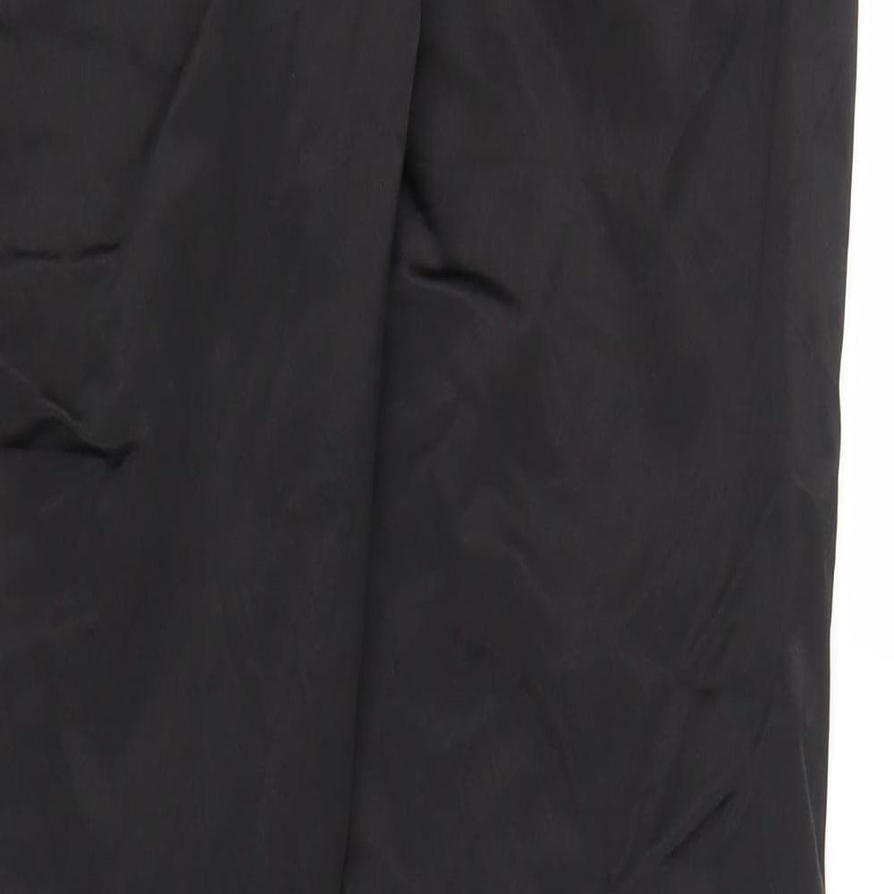 Womens UK Size M Love Regular Fit  Black Trousers
