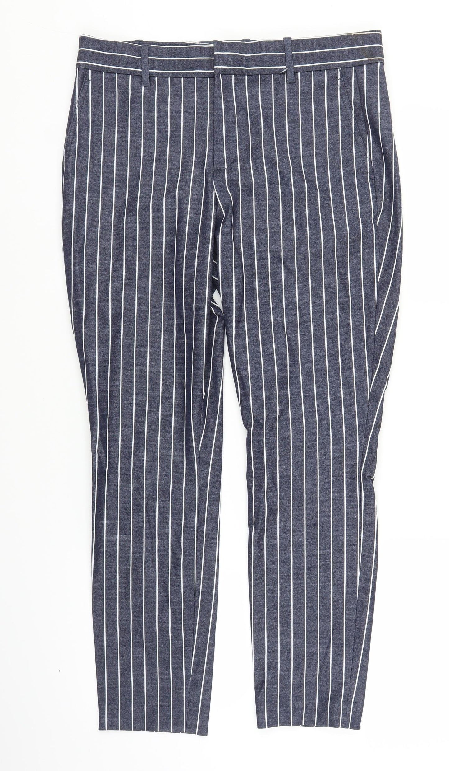 Womens UK Size 10 Gap Regular Fit  Black Trousers