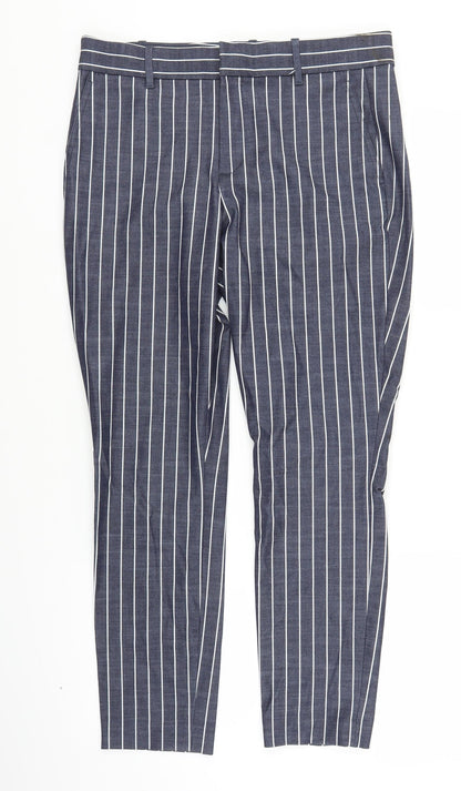 Womens UK Size 10 Gap Regular Fit  Black Trousers