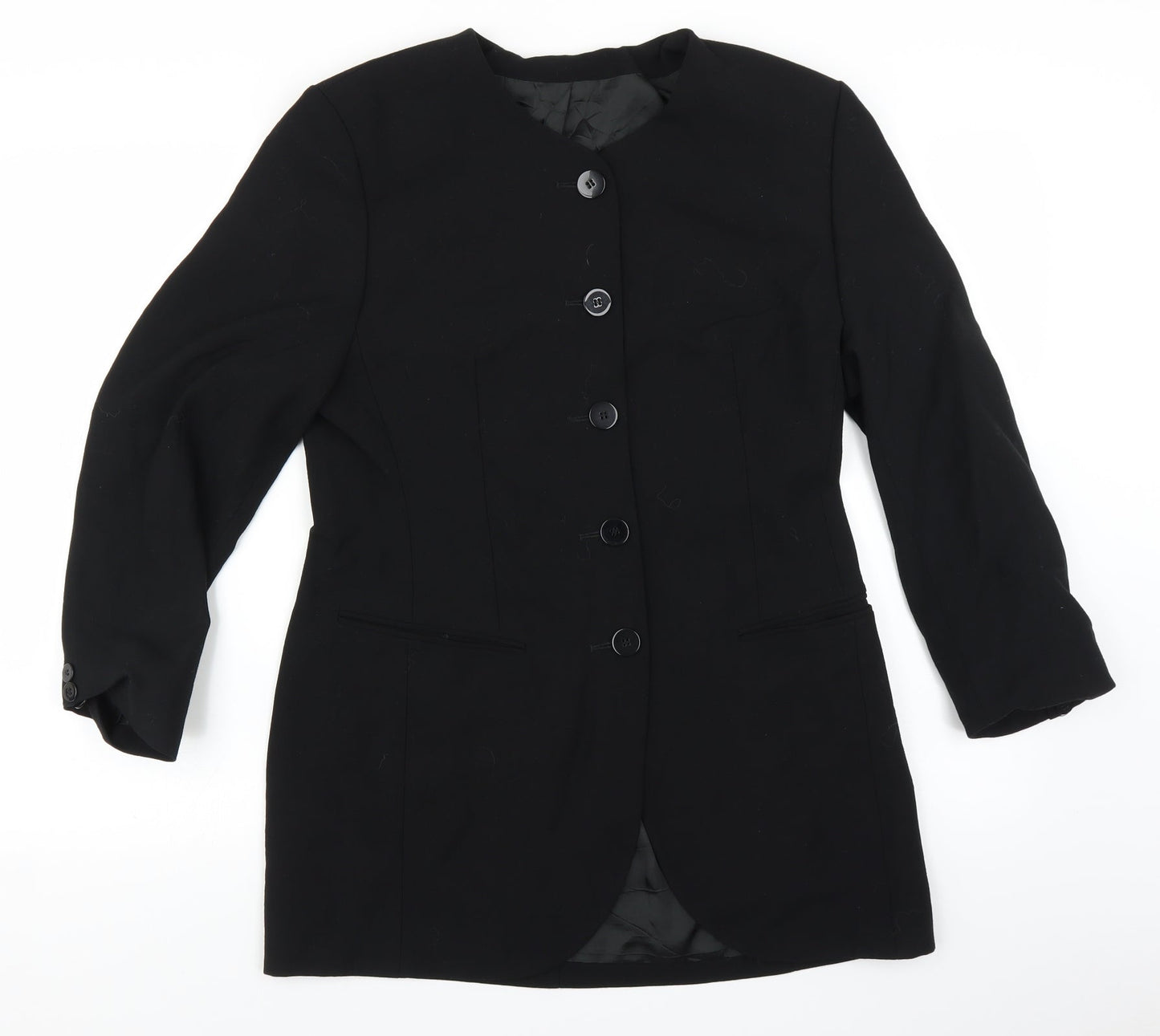Womens UK Size 12 Marks and Spencer Black Jacket