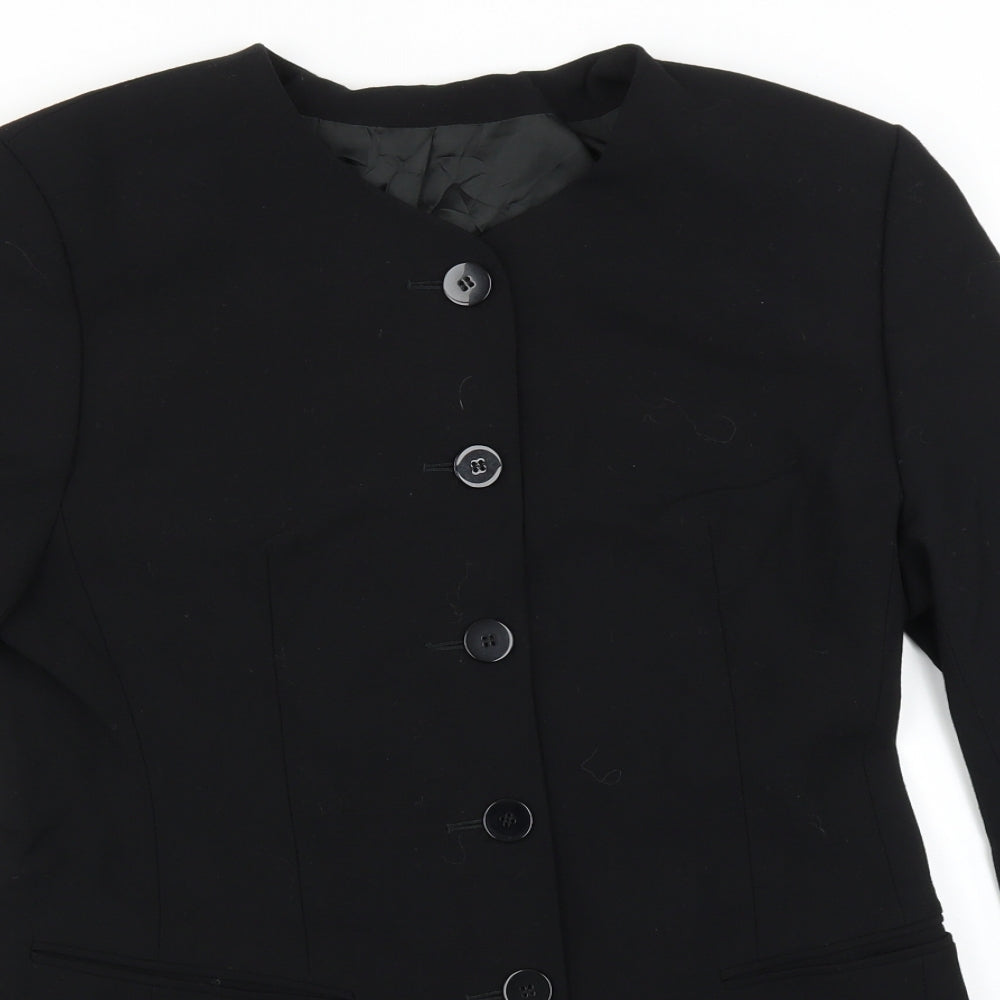 Womens UK Size 12 Marks and Spencer Black Jacket