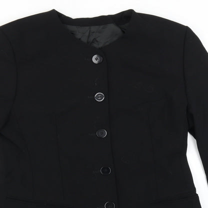 Womens UK Size 12 Marks and Spencer Black Jacket