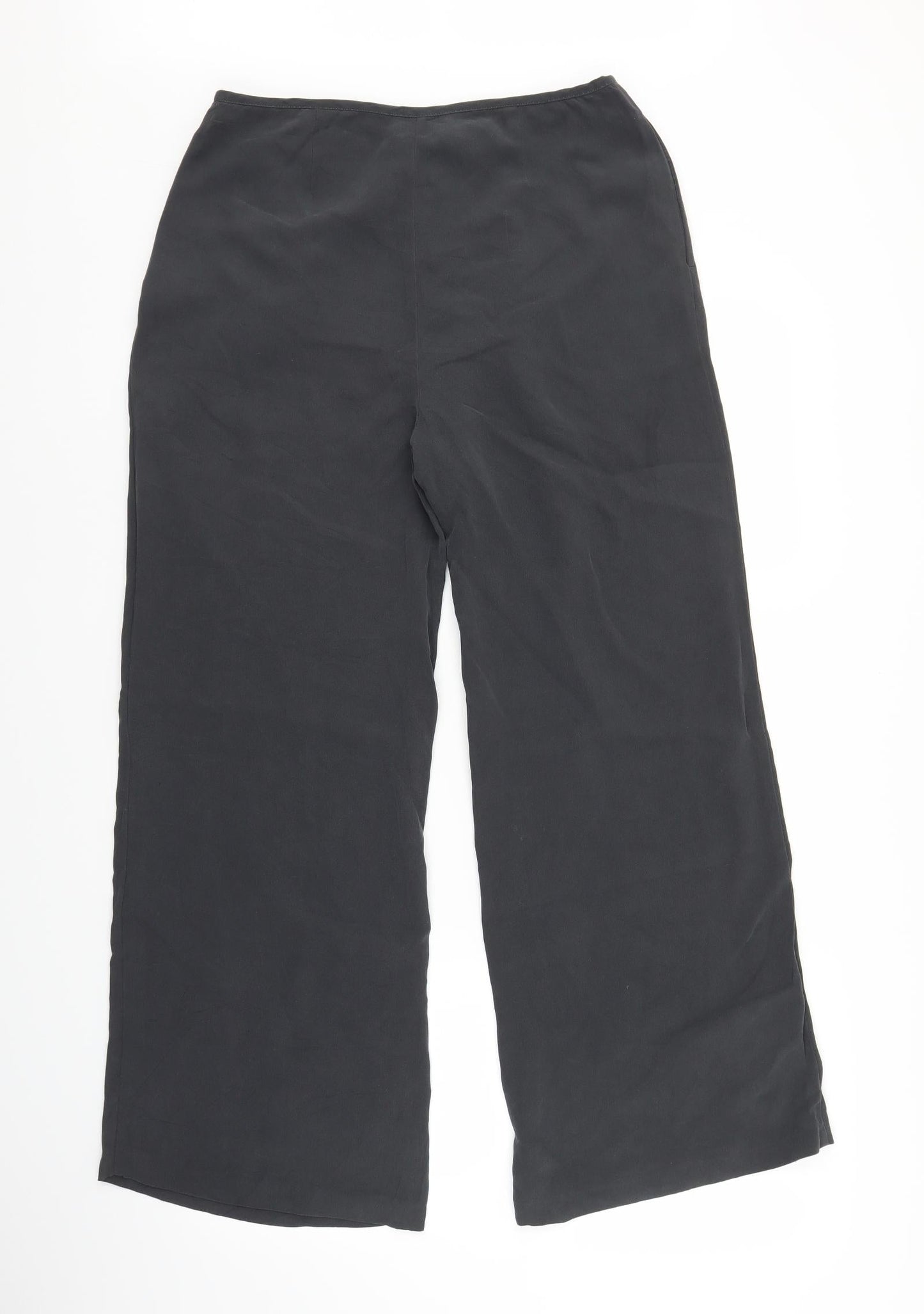 Womens UK Size 12 Marks and Spencer Regular Fit  Grey Trousers