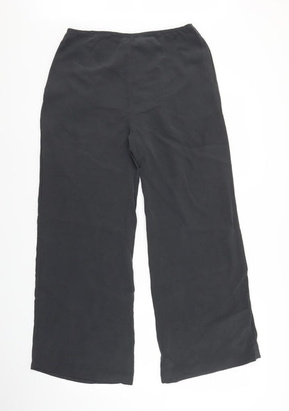 Womens UK Size 12 Marks and Spencer Regular Fit  Grey Trousers