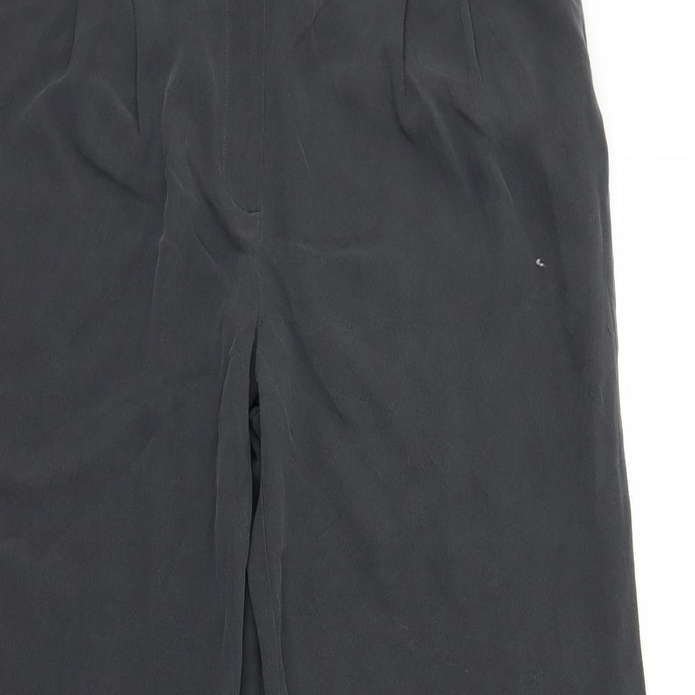 Womens UK Size 12 Marks and Spencer Regular Fit  Grey Trousers