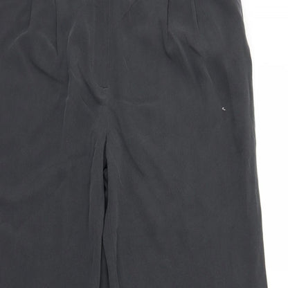 Womens UK Size 12 Marks and Spencer Regular Fit  Grey Trousers