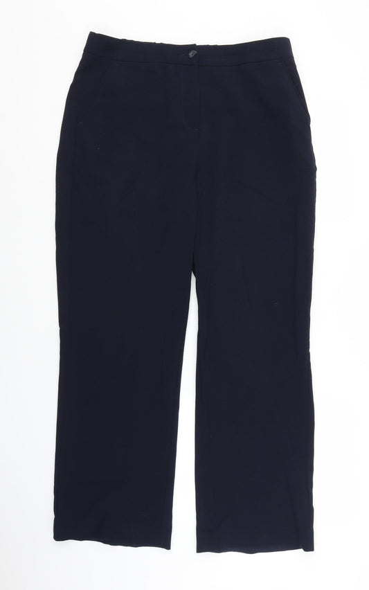 Maine Womens Blue   Trousers  Size 12 L27 in