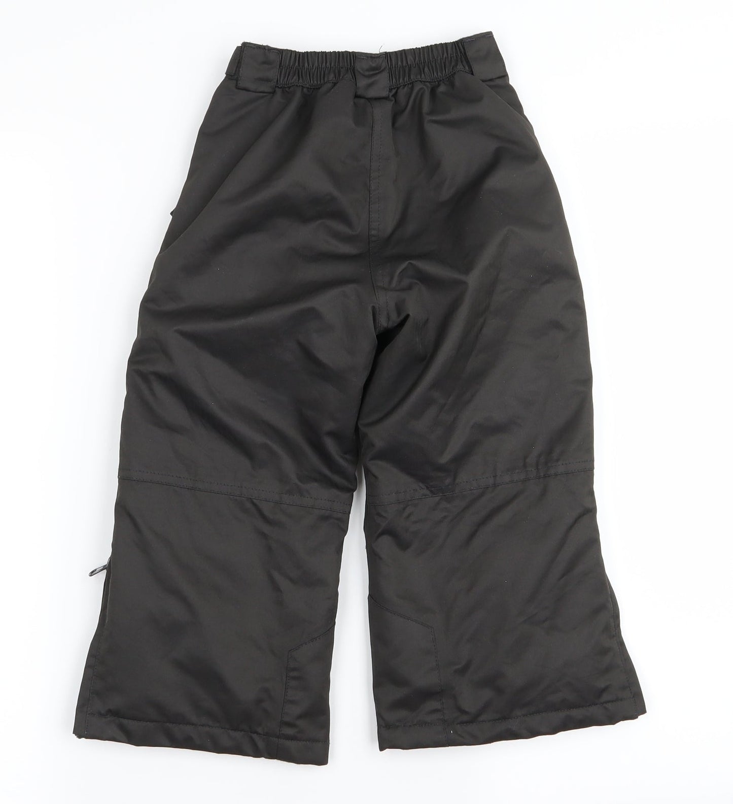 edge Boys Black  Ramie  Trousers Size 3 Years