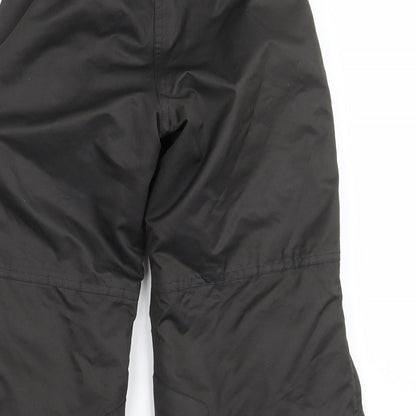 edge Boys Black  Ramie  Trousers Size 3 Years