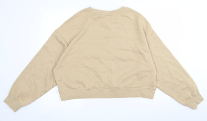 H&M Womens Beige   Pullover Jumper Size 4