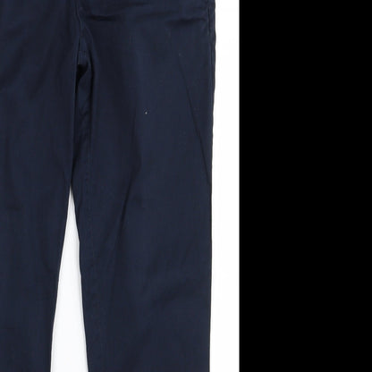Womens UK Size 32 River Island Regular Fit  Blue Trousers