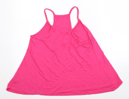 George Womens Pink   Basic Blouse Size 12