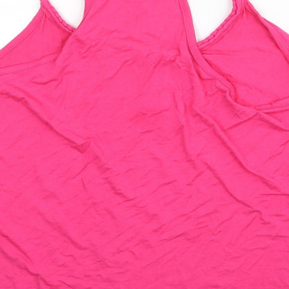 George Womens Pink   Basic Blouse Size 12