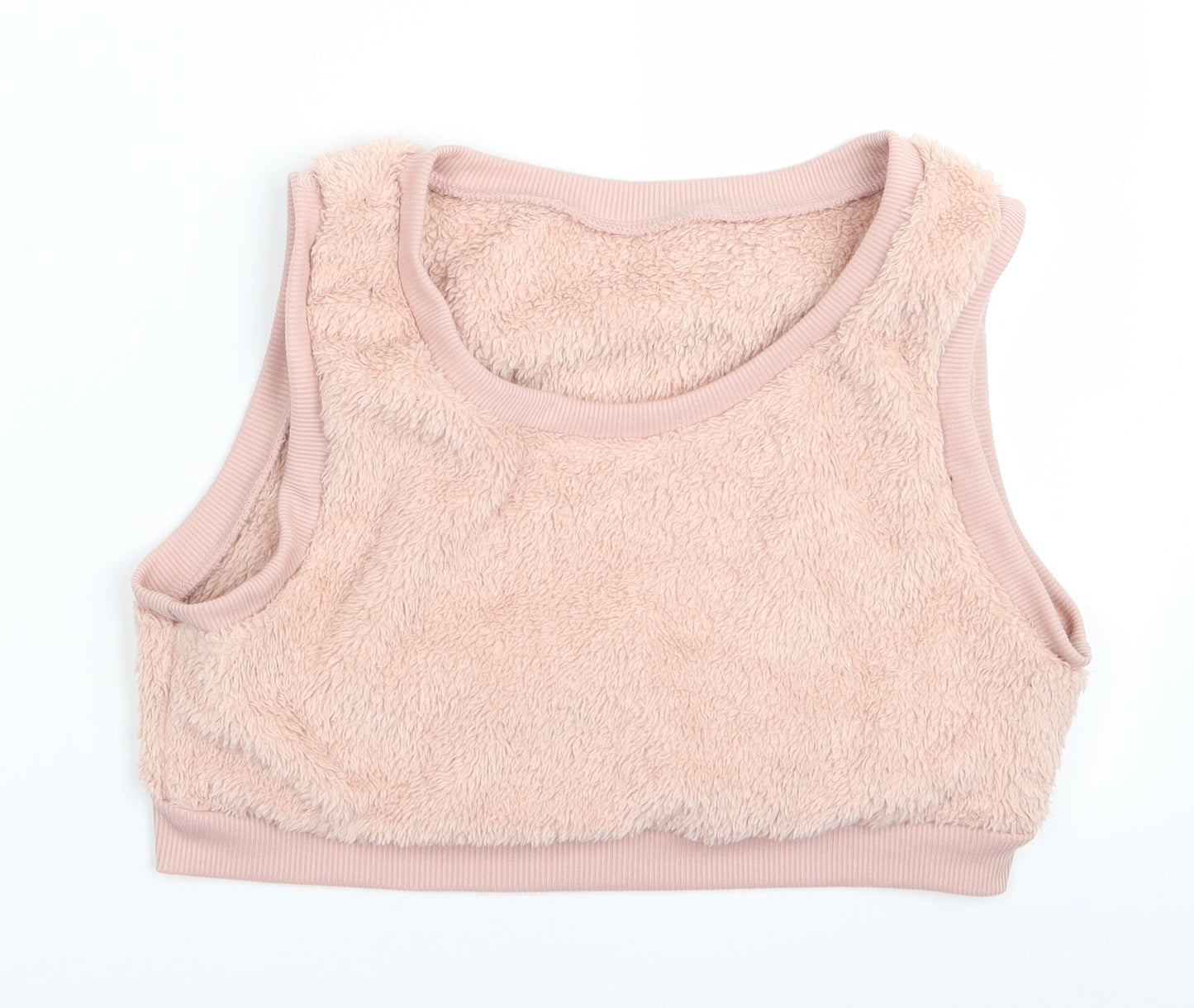 she in  Womens Pink   Vest Jumper Size L