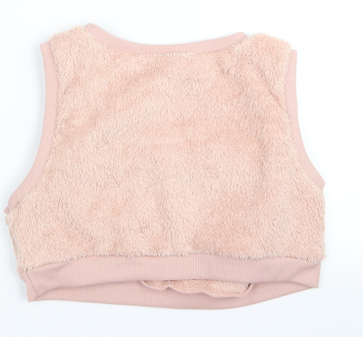 she in  Womens Pink   Vest Jumper Size L