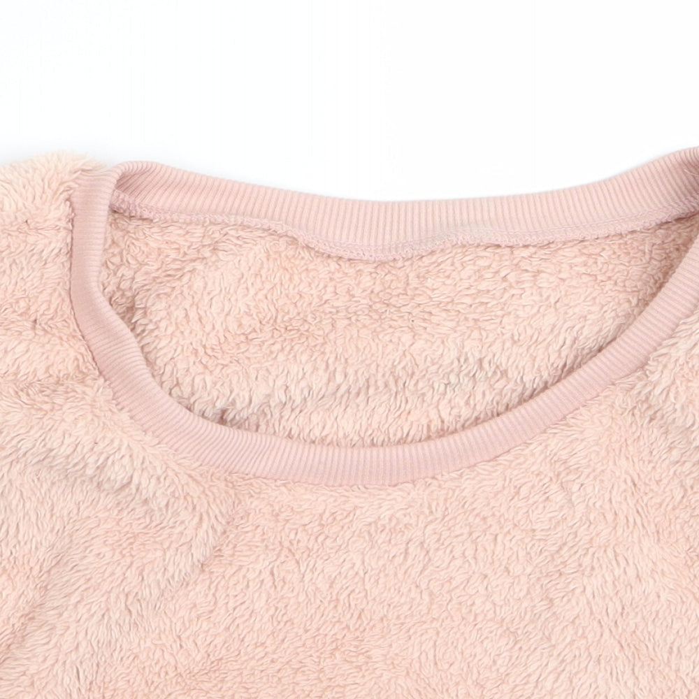 she in  Womens Pink   Vest Jumper Size L