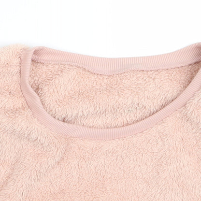 she in  Womens Pink   Vest Jumper Size L