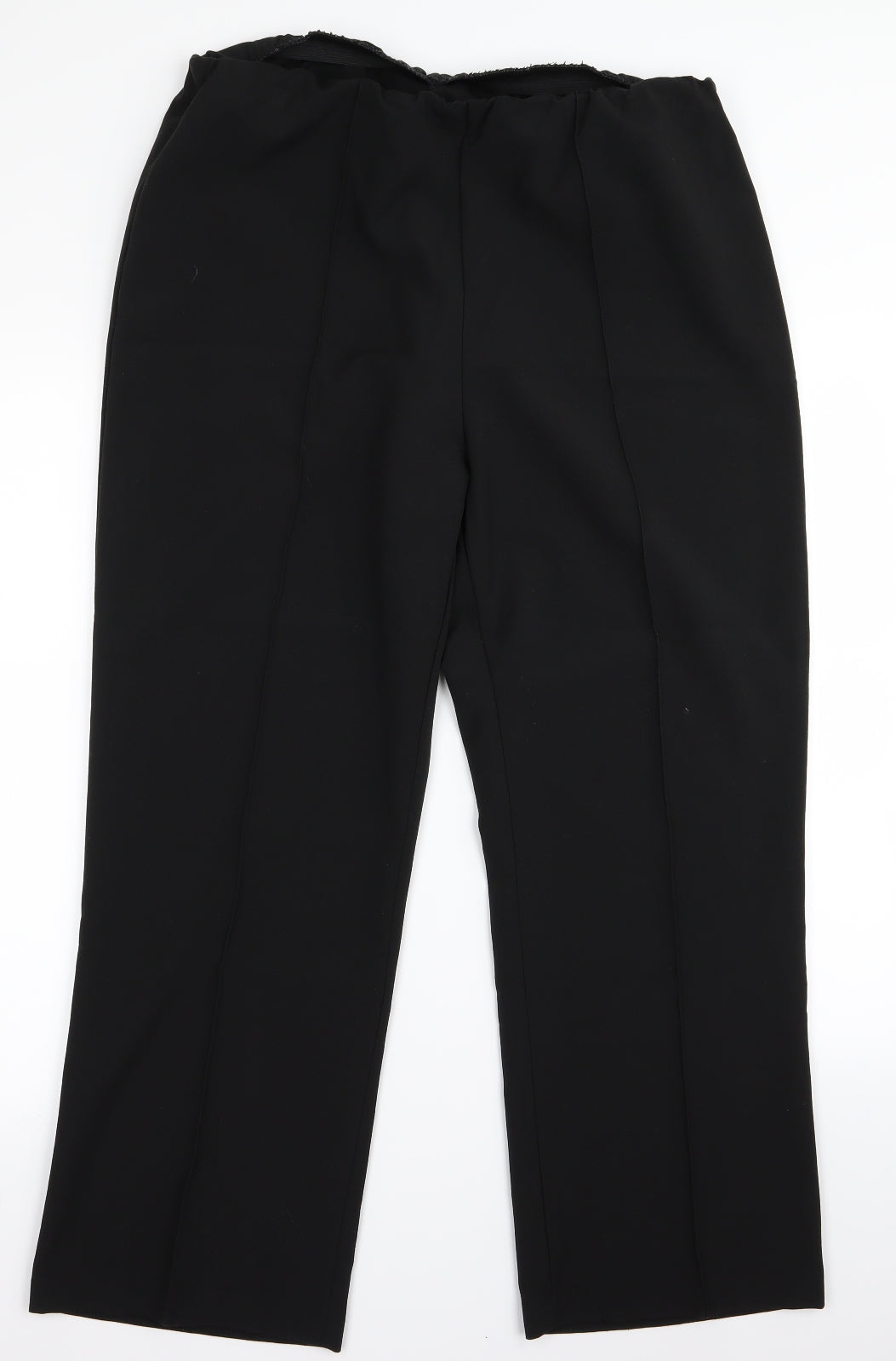 Womens UK Size 16 arista Regular Fit  Black Trousers