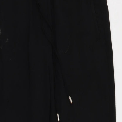 Womens UK Size 38 H&M Regular Fit  Black Trousers