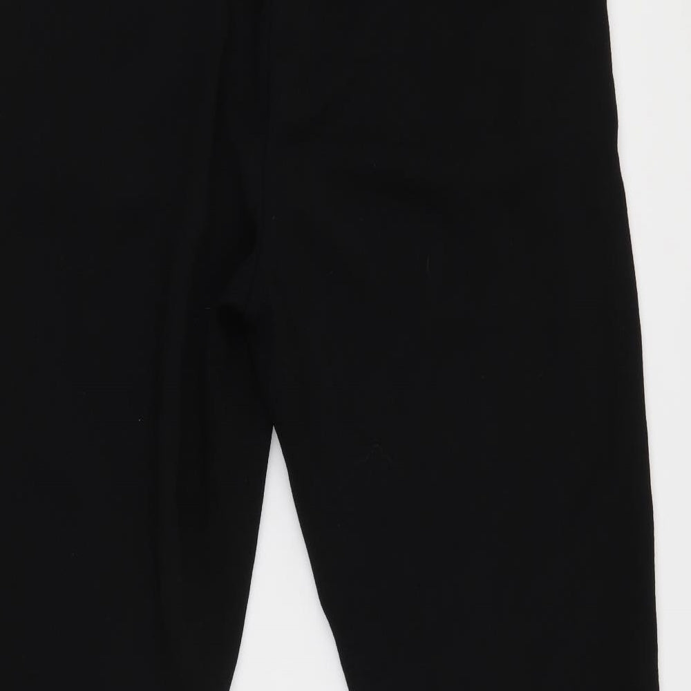 Womens UK Size 38 H&M Regular Fit  Black Trousers