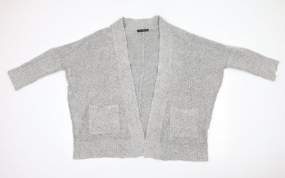 Primark Womens Grey  Knit Cardigan Jumper Size S
