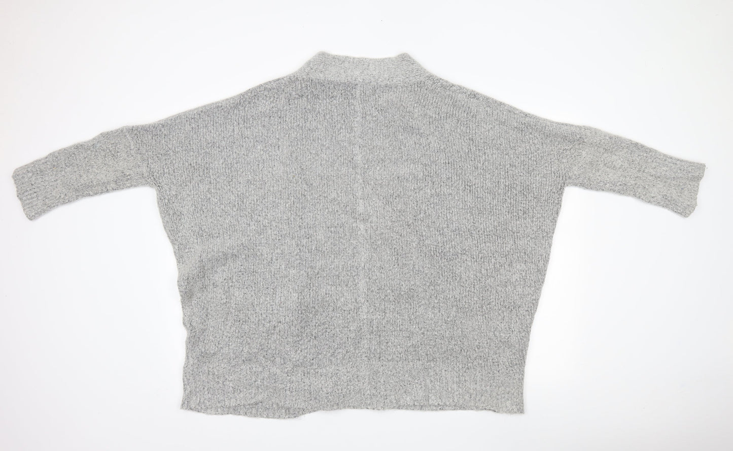 Primark Womens Grey  Knit Cardigan Jumper Size S