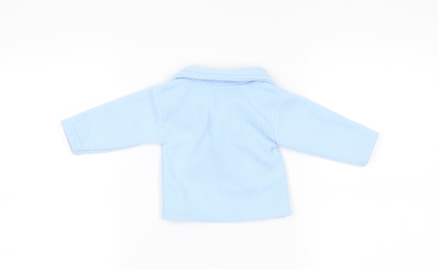 Teddy Collection  Blue  Fleece Pullover Casual Size 0-3 Months  - Teddy