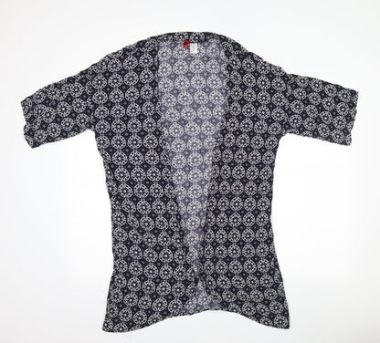 Womens UK Size One Size Divided Blue Basic Blouse