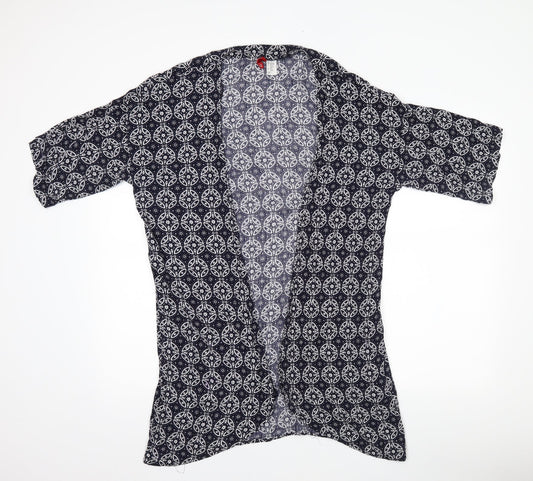 Womens UK Size One Size Divided Blue Basic Blouse