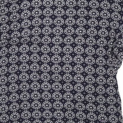 Womens UK Size One Size Divided Blue Basic Blouse