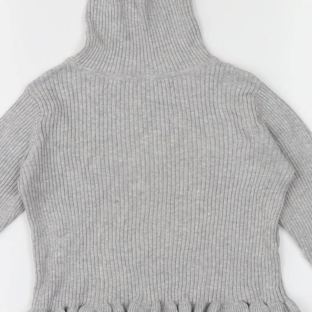 i love girls wear  Girls Grey   Pullover Jumper Size 7 Years