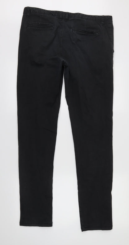 Primark Womens Black  Denim Skinny Jeans Size 36 L38.5 in