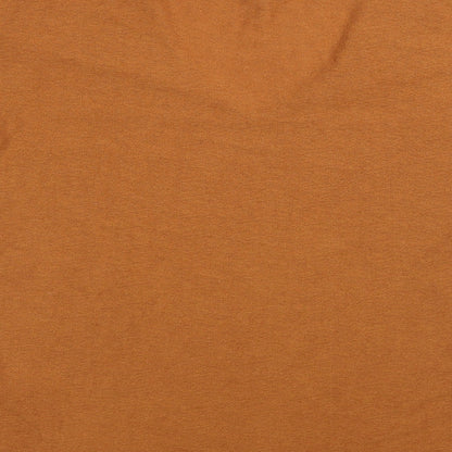 Womens UK Size S New Look Brown Jersey Blouse