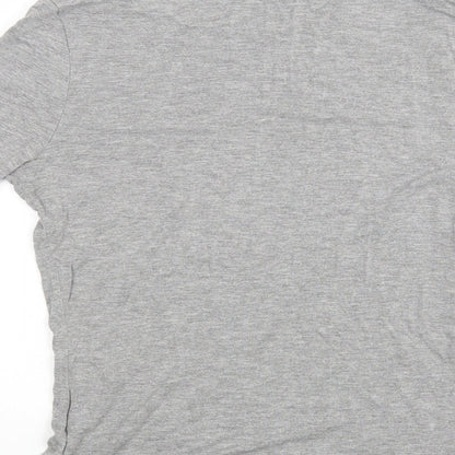 EAST Womens Grey Houndstooth  Basic Blouse Size XS