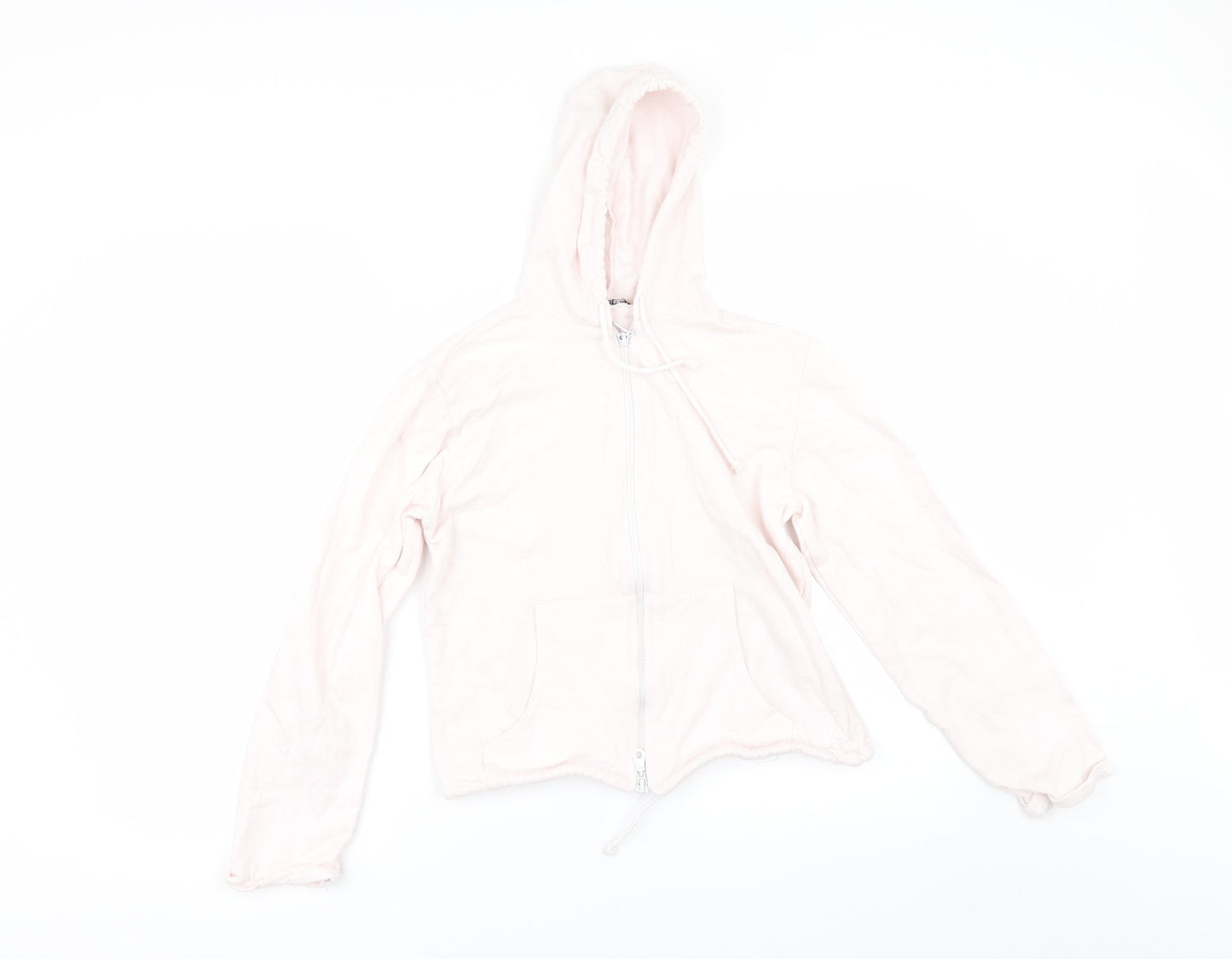 Evita Girls Pink   Full Zip Hoodie Size 14 Years